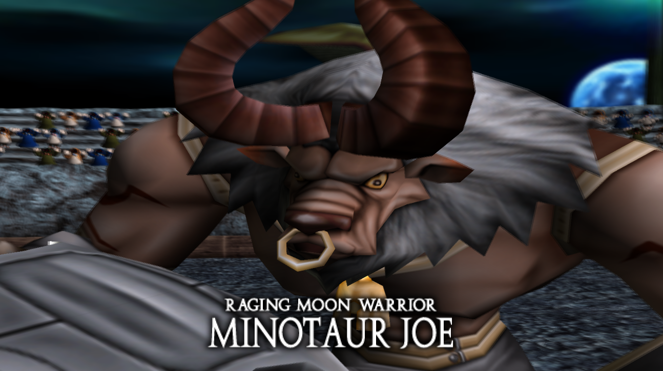 Minotaur Joe Boss Fight